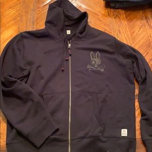 Psycho Bunny black hoodie in XL